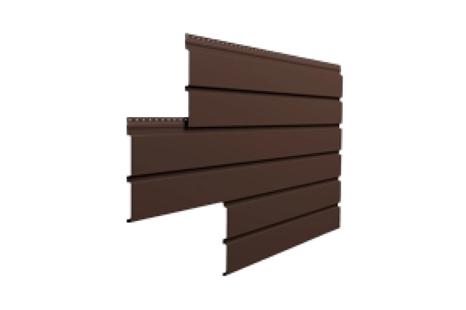 Металлический сайдинг Квадро Брус