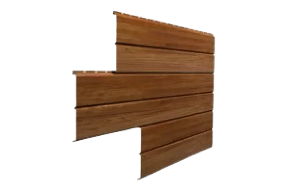 Металлический сайдинг ЭкоБрус