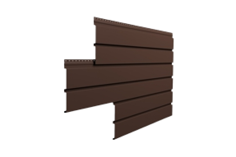 Металлический сайдинг Квадро Брус